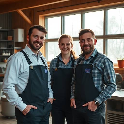 Fotografi af teamet bag Skuespillets Hus
